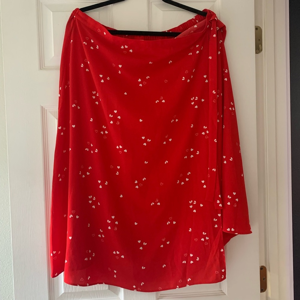 Abound Faux Wrap Heart Skirt purchased at Nordstrom Rack